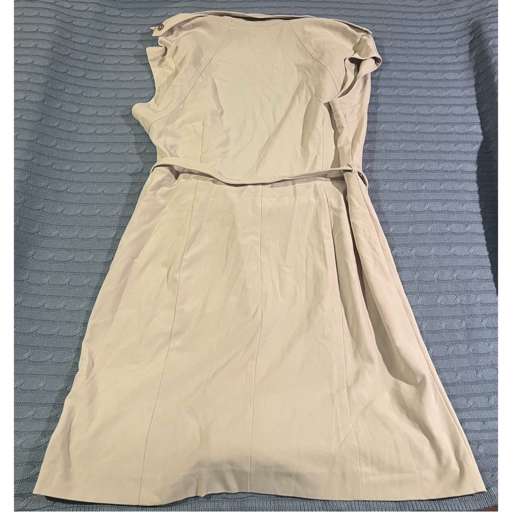 DressBarb Beige Trench Belted Dress - Picture 7 of 9